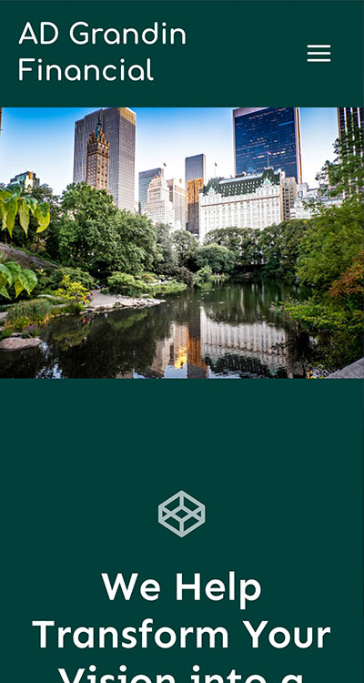 Grandin theme by Advisor Designs