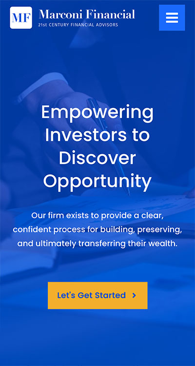 Marconi theme by Advisor Designs