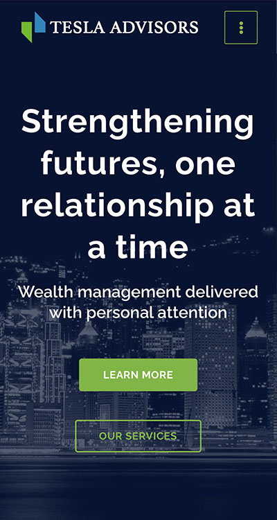 Tesla theme by Advisor Designs